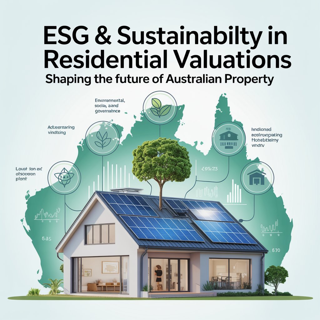 ESG & Sustainability in Residential Valuations: Shaping the Future of Australian Property